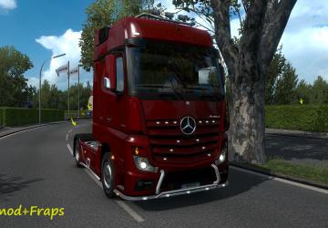 Hide HUD viewfinder version 1.0 for Euro Truck Simulator 2 (v1.35.x, 1.36.x)