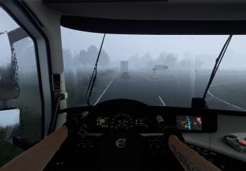 Cold Rain version 0.2.5 for Euro Truck Simulator 2 (v1.43.x)