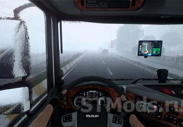 Cold Rain version 0.37 for Euro Truck Simulator 2 (v1.48.x)