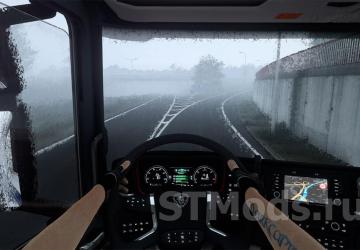 Cold Rain version 0.46 for Euro Truck Simulator 2 (v1.54.x)