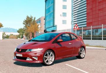Honda Civic Type R 2009 version 1.0 for Euro Truck Simulator 2 (v1.54.x)