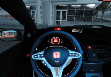 Honda Civic Type R 2009 version 1.0 for Euro Truck Simulator 2 (v1.54.x)
