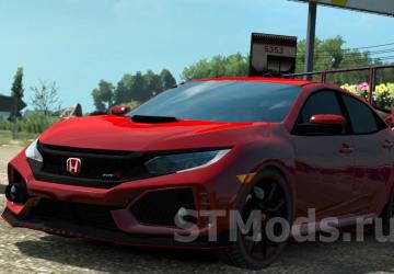 Honda Civic TypeR/Fc5 version 1.8.1 for Euro Truck Simulator 2 (v1.46.x, 1.47.x)