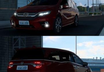 Honda Odyssey version 2.0 for Euro Truck Simulator 2 (v1.40.x)