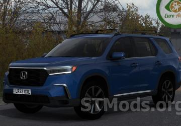 Honda Pilot YG2 2025 version 1.1 for Euro Truck Simulator 2 (v1.54.x)