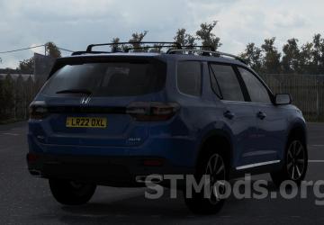 Honda Pilot YG2 2025 version 1.1 for Euro Truck Simulator 2 (v1.54.x)