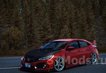 Honda Type R version 1.8 for Euro Truck Simulator 2 (v1.49.x)