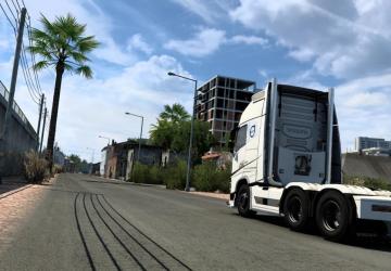 Map Horn of Africa version 0.6 for Euro Truck Simulator 2 (v1.49.x)