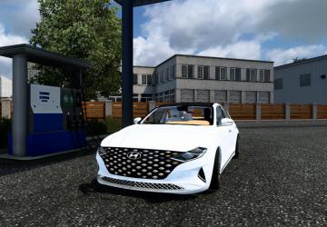Hyundai Azera 2022 version 1.0 for Euro Truck Simulator 2 (v1.46.x)