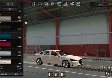 Hyundai Grandeur version 2.0 for Euro Truck Simulator 2 (v1.37.x, 1.38.x)