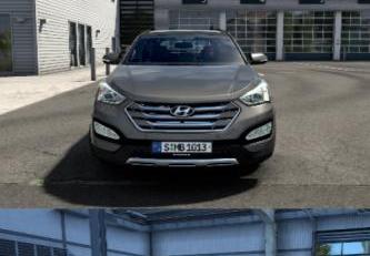 Hyundai Santa Fe 2014 version 1.0 for Euro Truck Simulator 2 (v1.48.x)