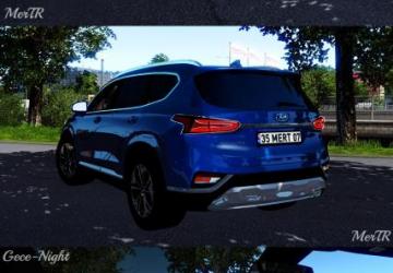 Hyundai Santa Fe 2019 version 2.6 for Euro Truck Simulator 2 (v1.54.x)