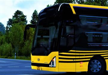 Hyundai Universe Tracomeco 2021 version 1.0 for Euro Truck Simulator 2 (v1.40.x, 1.41.x)