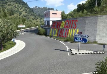 Map Iberia Rework version 1.0 for Euro Truck Simulator 2 (v1.46.x)