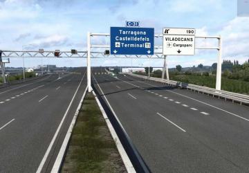 Map Iberia Rework version 1.0 for Euro Truck Simulator 2 (v1.46.x)