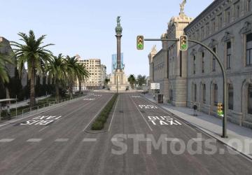 Map Iberia Rework version 1.3.1 for Euro Truck Simulator 2 (v1.54.x)