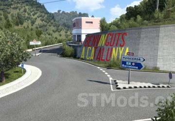 Iberia Rework version 1.3.2 for Euro Truck Simulator 2