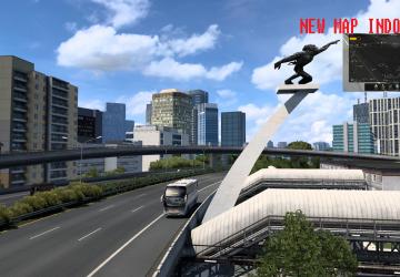 Indonesian Map Combo version 2.0 for Euro Truck Simulator 2 (v1.43.x)