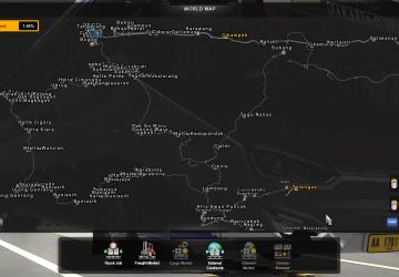 Indonesian Map Combo version 2.0 for Euro Truck Simulator 2 (v1.43.x)