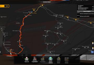 Indonesian Map Combo version 2.0 for Euro Truck Simulator 2 (v1.43.x)