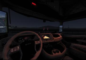 DAF XG+ Interior Euro Truck Simulator 2 version 1.0 for Euro Truck Simulator 2 (v1.41.x)