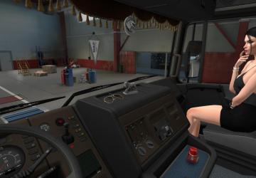 Interior for DAF 95 ATI version 1.1 for Euro Truck Simulator 2 (v1.46-1.48)
