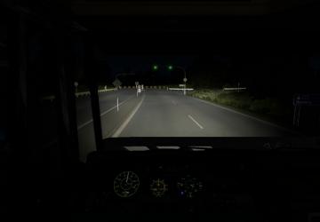 Interior for DAF F241 version 1.1 for Euro Truck Simulator 2 (v1.35.x, - 1.39.x)
