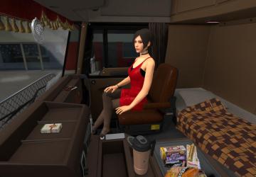 Interior for DAF F241 version 1.2 for Euro Truck Simulator 2 (v1.45-1.47)