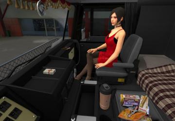 Interior for DAF F241 version 1.2 for Euro Truck Simulator 2 (v1.45-1.47)