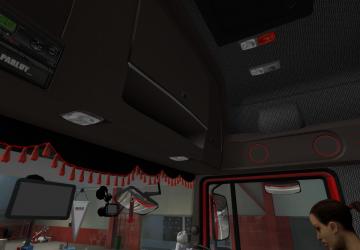 Interior for Daf XF 105 version 1.0 for Euro Truck Simulator 2 (v1.28.x, - 1.41.x)