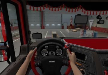 Interior for Daf XF 105 version 1.0 for Euro Truck Simulator 2 (v1.28.x, - 1.41.x)