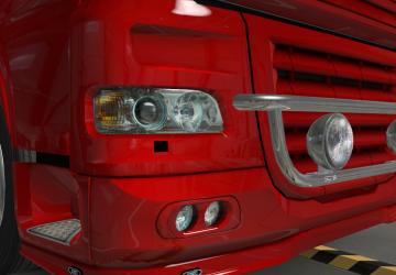 Interior for Daf XF 105 version 1.0 for Euro Truck Simulator 2 (v1.28.x, - 1.41.x)