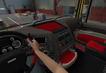 Interior for Daf XF 105 version 1.0 for Euro Truck Simulator 2 (v1.28.x, - 1.41.x)