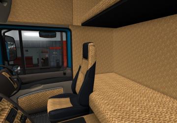 Interior for DAF XF version 1.0 for Euro Truck Simulator 2 (v1.36.x)