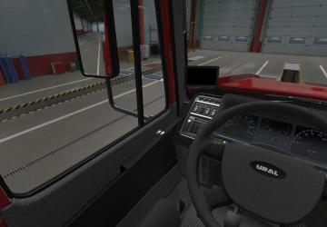 Interior for URAL-6464 Truck version 1.1 for Euro Truck Simulator 2 (v1.45-1.48)