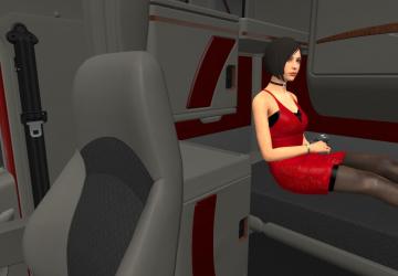 Interior for International 9900i version 1.0 for Euro Truck Simulator 2