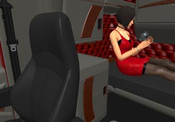 Interior for International 9900i version 1.0 for Euro Truck Simulator 2