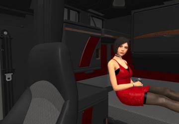 Interior for International 9900i version 1.0 for Euro Truck Simulator 2