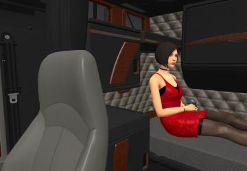 Interior for International 9900i version 1.0 for Euro Truck Simulator 2
