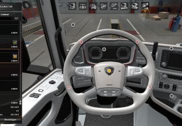 Interior for Scania 2016 version 1.1 for Euro Truck Simulator 2 (v1.40.x, - 1.43.x)