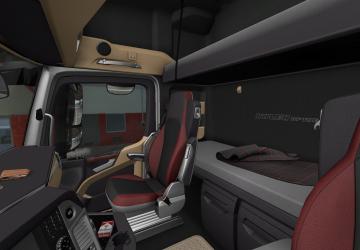 Interior for Standard Mercedes Actros MP4 v1.0 for Euro Truck Simulator 2 (v1.35.x, - 1.39.x)
