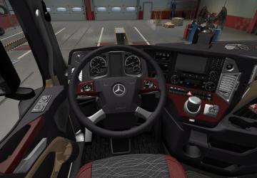 Interior for Standard Mercedes Actros MP4 v1.0 for Euro Truck Simulator 2 (v1.35.x, - 1.39.x)
