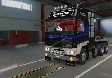 Interior for Volvo F10 F12 version 1.0 for Euro Truck Simulator 2 (v1.46-1.47)