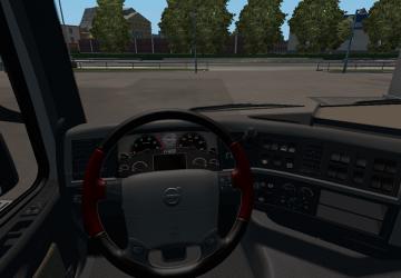 Interior for Volvo FH16 2009 version 1.0 for Euro Truck Simulator 2 (v1.35.x, - 1.39.x)
