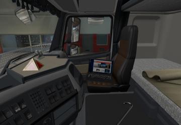 Interior for Volvo FH16 2009 version 1.0 for Euro Truck Simulator 2 (v1.35.x, - 1.39.x)