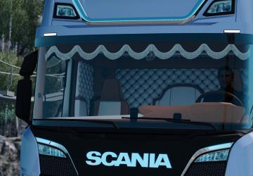 Holland IG Interior for Scania S 2016 version 1.0 for Euro Truck Simulator 2 (v1.30.x, - 1.36.x)