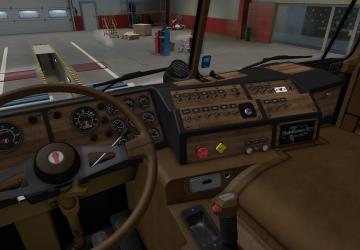 Interior, Textures, Sound for Kenworth K100E v1.1 for Euro Truck Simulator 2 (v1.38.x, 1.39.x)