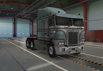 Interior, Textures, Sound for Kenworth K100E v1.1 for Euro Truck Simulator 2 (v1.38.x, 1.39.x)
