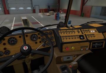 Interior, Textures, Sound for Kenworth K100E v1.1 for Euro Truck Simulator 2 (v1.38.x, 1.39.x)