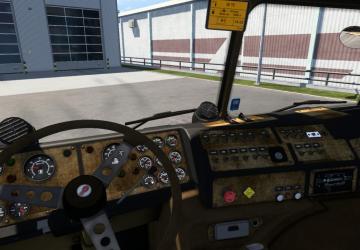 Interior, Textures, Sound for Kenworth K100E v1.2 for Euro Truck Simulator 2 (v1.45-1.47)